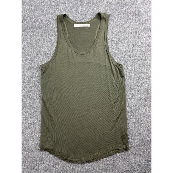 Stillwater The Brand Tank Top Women's Small Green Scoop Neck Modal - Picture 1 of 6